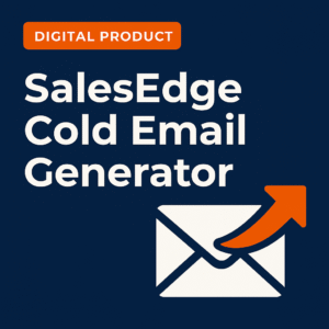 SalesEdge Cold Email Generator