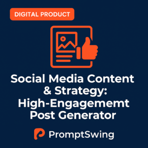 Social Media Content & Strategy: High-Engagement Post Generator