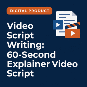 Video Script Writing: 60-Second Explainer Video Script