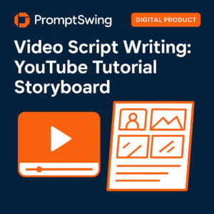 Video Script Writing: YouTube Tutorial Storyboard